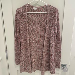 J. Jill Marled Knit Cardigan Sweater